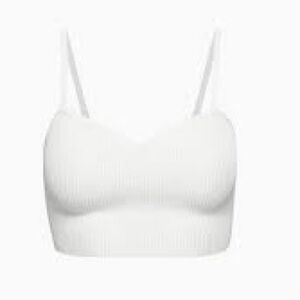 Aritzia Sweetheart Tank White Babaton Sculpting Size Small